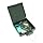 MMF Industries Mobile Security ICASE with Liner Combination Lock, 5 5/8 x 5 7/8 x 1 1/4 Inches, Black(2648304)