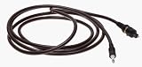 Monster Cable ILS100TM-2M Interlink LightSpeed 100 High Performance Digital Fiber-Optic Cable 2 m. Fiber-Optic Toslink-to-mini optical