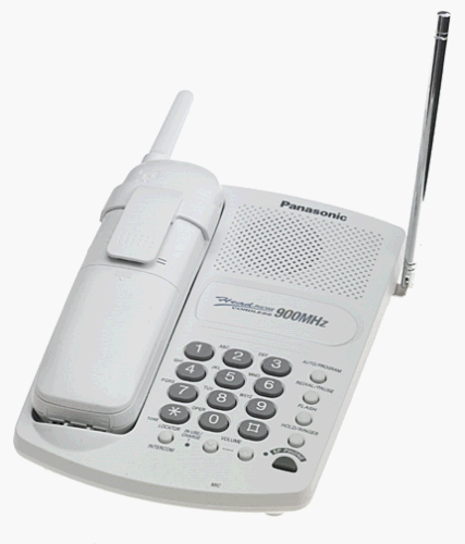 Panasonic KXTC1450W Cordless Phone (White)