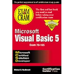 Mcsd Microsoft Visual Basic 5 Exam Cram