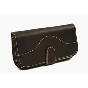 Buy Piel 2767-CHC Chocolate Large Ladies Wallet by Piel Leather