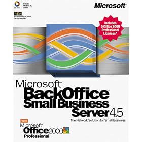 BackOffice SBS Small Business Svr 4.5 NT with Office 2000 Pro (5-client)
