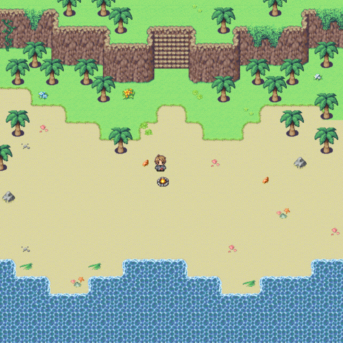 rpg maker vx软件的自制地图技巧_素材分享