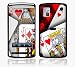 ~LG VU CU920 Skin Decal Sticker - Royal Flush~