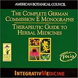 The Complete German Commission E Monographs: Therapeutic Guide to Herbal Medicines (CD-ROM)