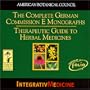 Complete German Commission E Monographs: Therapeutic Guide to Herbal Medicine CD-ROM
