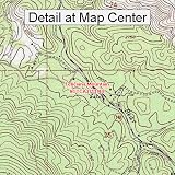 USGS Topographic Quadrangle Map - Feliciana Mountain, California (Folded/Waterproof)