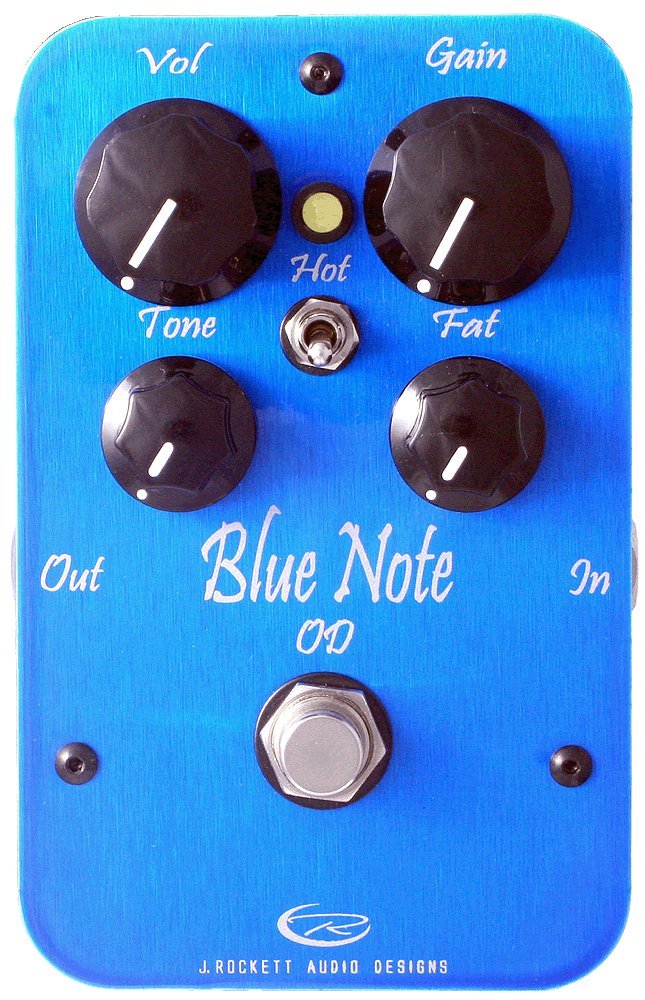 Amazon.com: J Rockett Audio Designs BLUENOTE Pro Guitar Distortion ...