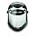 Uvex S8510 Bionic Shield, Black Matte Face Shield, Clear Polycarbonate Anti-Fog/Hardcoat Lens