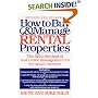 How to Buy and Manage Rental Properties : The Milin Method of Real Estate Management for the Small Investor