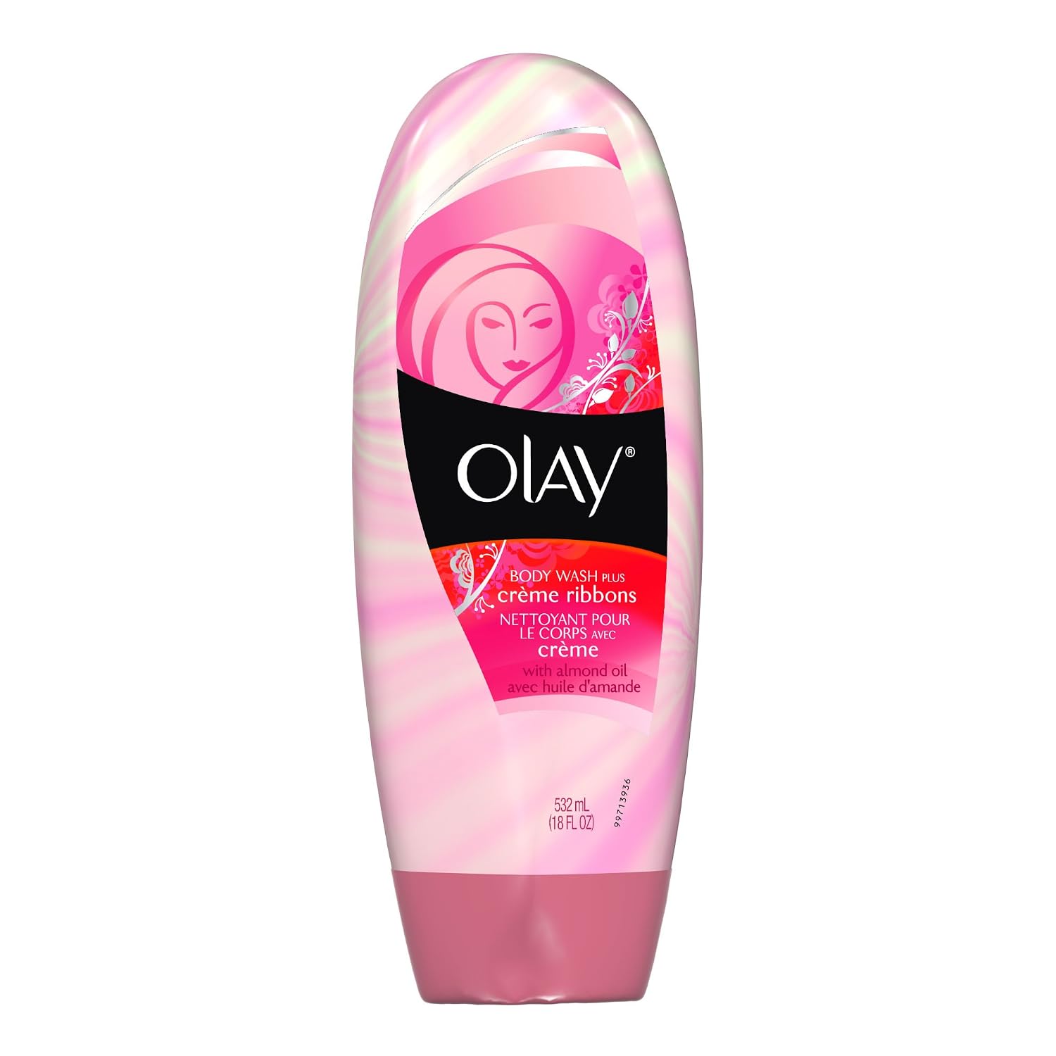 Olay Body Wash Plus Creme Ribbons with Almond Oil, 18 Ounce (Pack of 3) $14.91