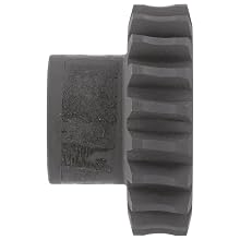 Martin Worm Gear, 14.5° Pressure Angle, Cast Iron, Inch
