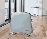 2kW Delonghi Designer Convector Heater in Silver