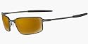 Oakley SQUARE WIRE Olive Chrome/Dark Bronze Sunglasses (Olive Chrome,Dark Bronze)