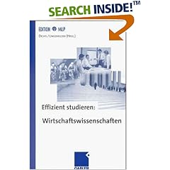 Effizient studieren, Wirtschaftswissenschaften (Taschenbuch)