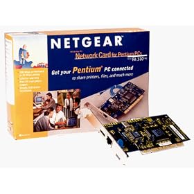 Netgear FA-310TX 10/100Mbps Fast Ethernet PCI Card