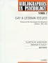 Gay and Lesbian Issues: Abstracts of the Psychological and Behavioral Literature, 1985-1996 (Bibliographies in Psychology)