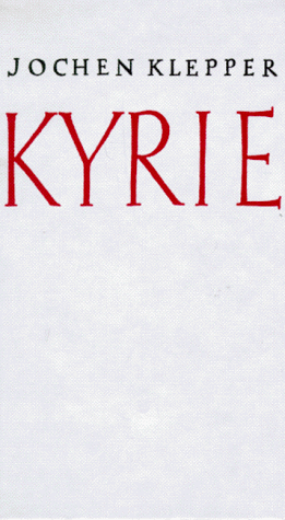 Cover image : Kyrie. Geistliche Lieder