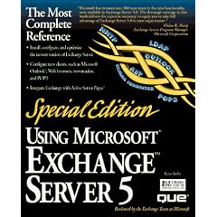 Using Microsoft Exchange Server 5 (Special Edition Using)