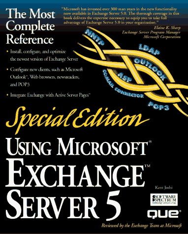 Image of: Using Microsoft Exchange Server 5 (Special Edition Using)