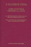 Review Kluwer Law International  / E Pluribus Unum:Liber Amicorum Georges A.L. Droz - on the Progressive Unification of Private International Law