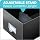 Globe-Weis Fiberboard Index Card Storage Box, 3x5 Inches, Solid Black, (3X5BLA)
