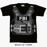Black FBI Flak Jacket - Tuxedos Premium T-Shirt