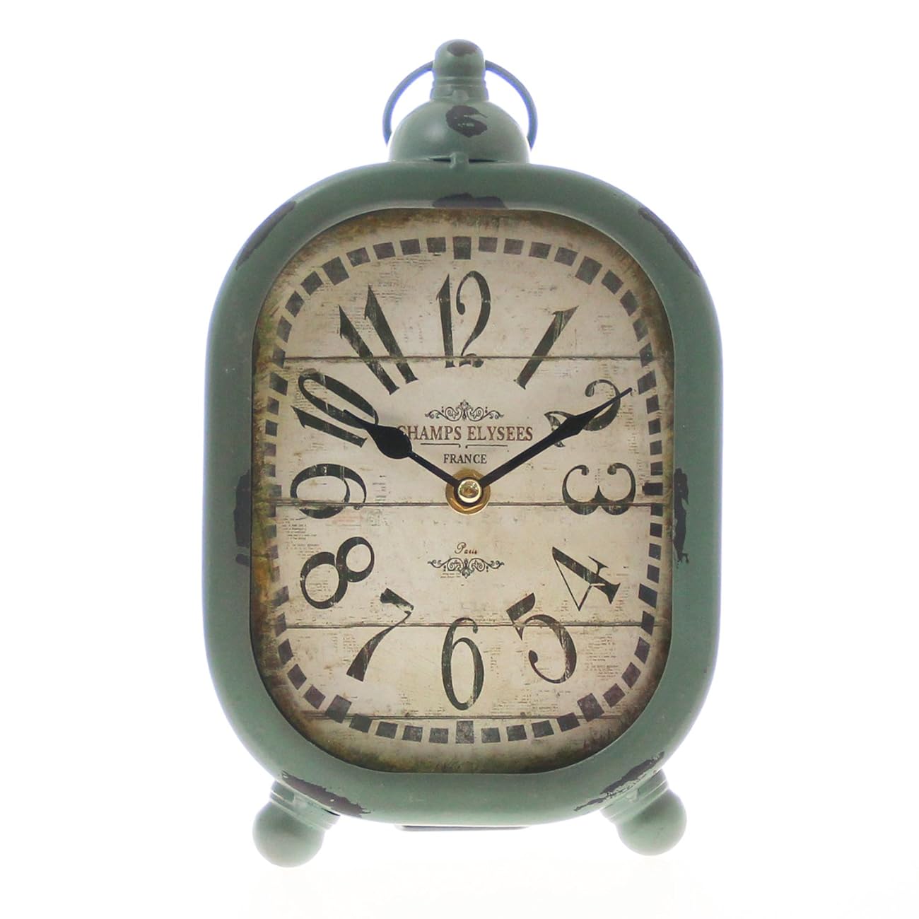 JustNile AntiqueStyle Table/Desk Clock Square Red