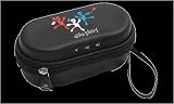 Eyeplay Black Sunglass Case speaker compatible w iPod, iPhone, Zune