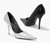 411 Lulu Snake Skin Like Pumps In 2 Colors, by Ellie Shoes