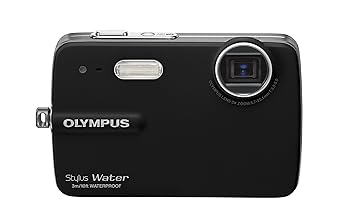 Olympus Stylus 550WP 10MP Waterproof Digital Camera with 3x Optical Zoom and 2.5-inch LCD (Black)