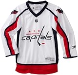 NHL Youth Washington Capitals White Replica Jersey - R58Hzbww (White, Large/X-Large)