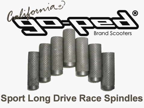 Go-Ped sport long axis (spindle Goped)