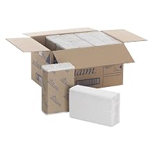 Georgia-Pacific Acclaim 20603 White C-Fold Paper Towel, 13.2" Length x 10.1" Width (10 Packs of 240)