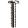 Stainless Steel 18-8 Machine Screw, Vented Pan Head, Slotted Drive