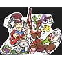 Mad Hatter Parody - Drinking Mushroom Tea on Clear Background- Sticker / Decal