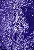 Blue Beings - Fine Art Poster 8.06 x 10.75 Print only
