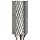 PFERD Cylindrical Carbide Bur, Long-Length, Uncoated (Bright) Finish, Double Cut, End Cut End