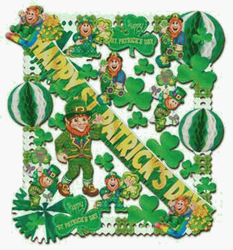 Beistle - 33605-F - FR St Patrick Decorating Kit - 37 Pieces
