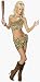 Fancy Dress Costume - Fever Range - Cave Girl - Cavewoman Costume - UK Size 8 / 10