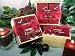Black Cherry Scented Square Votive 4-piece Gift Set