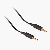Electronics : 3.5mm Stereo JACK to JACK Audio Lead/Cable GOLD 20m