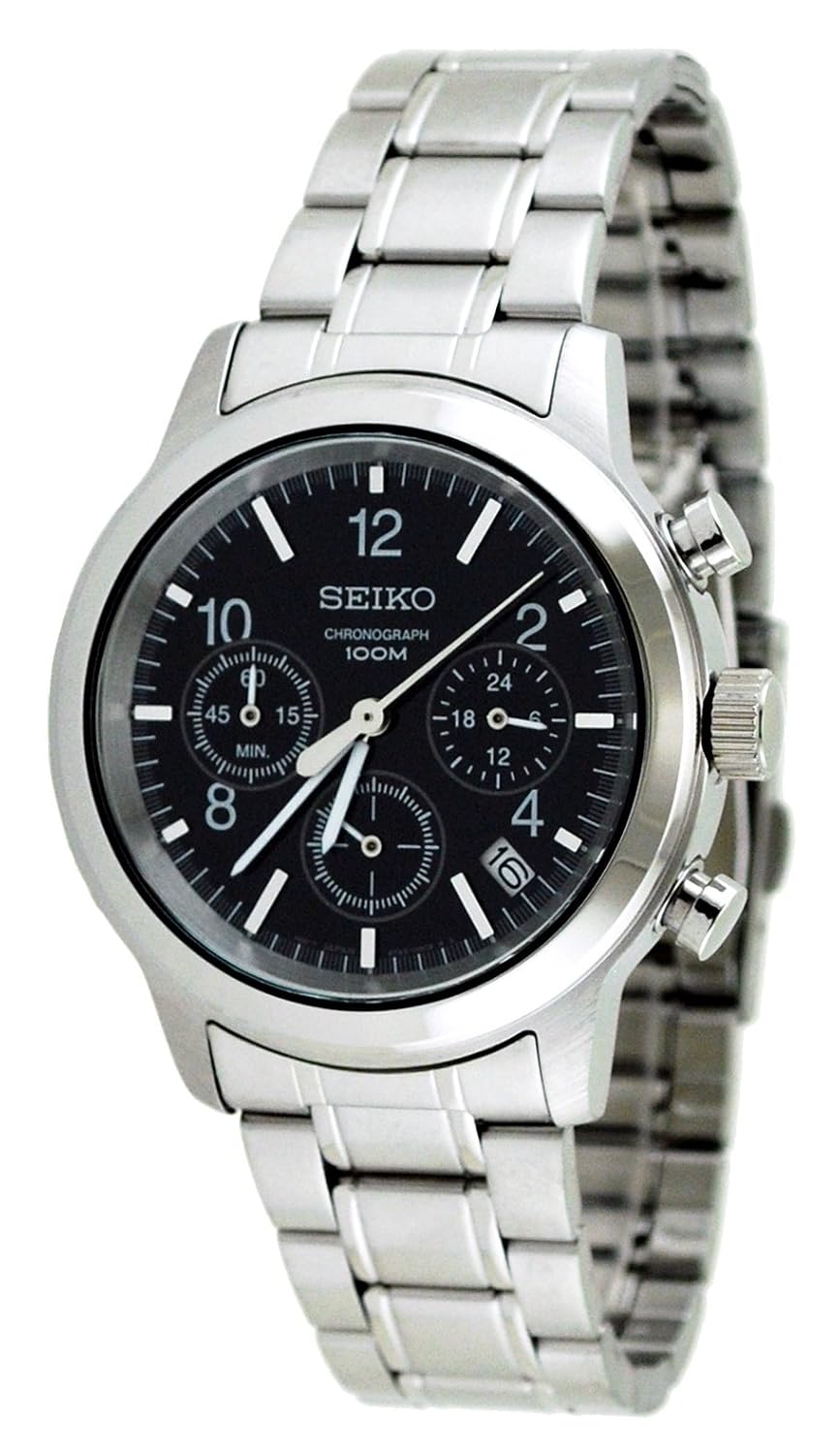 Seiko Men’s SSB007 Stainless Steel Bracelet Watch