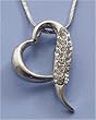 Melting Heart Necklace - Dali Style