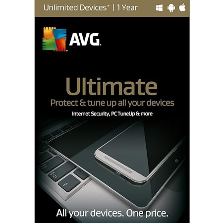 AVG Ultimate, UNLIMITED devices 1 Year [Download]