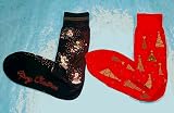 Mercerized Cotton Christmas Socks by Vannucci