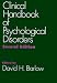 Clinical Handbook of Psychological Disorders: A Step-by-step Treatment Manual (Treatment Manual Series)