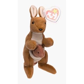 TY Pouch the Kangaroo Beanie Baby