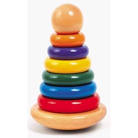 Stacking Wooden Rings by Schylling