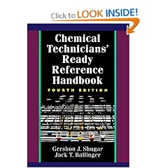Chemical Technicians' Ready Reference Handbook